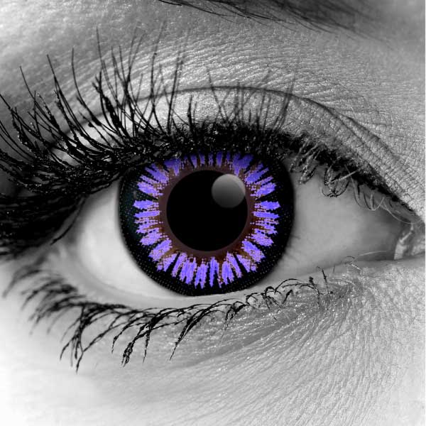 Violet ColorMax Water Colors FX Contact Lenses