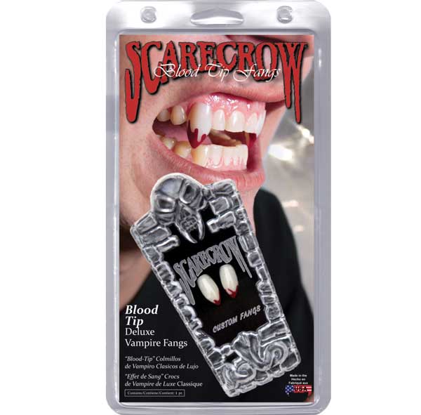 Scarecrow Classic Blood Tipped Fangs