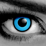 GOTHIKA Blue Manson FX Contact Lenses