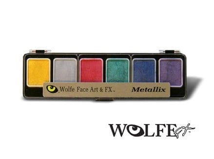 Wolfe FX Metallix 6 Hydrocolor Pallete