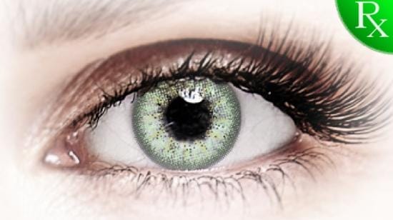 Green Envy Colored Contact Lenses - Bella