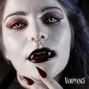 Gothika Angelic White - Manson Contact Lenses - Vampfangs - Zombie - Vampire