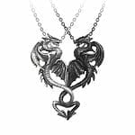 Draconic Tryst Necklace – Couples 2 In 1