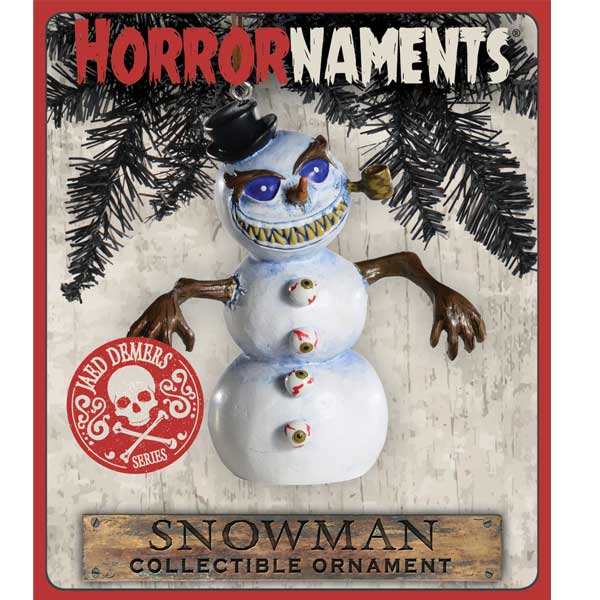 Snowman Ornament, Jaed Demers Series