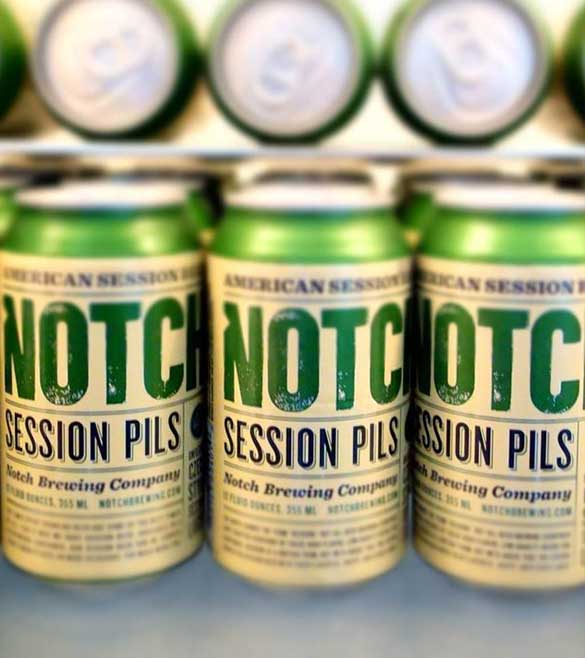 Notch Session Pils from Salem, MA is one of Vampfangs' favorite choices when we are looking for a hoppy beer!