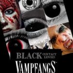 Black Contact Lenses - Vampfangs