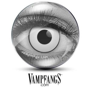 White Manson Contact Lenses - Vampfangs
