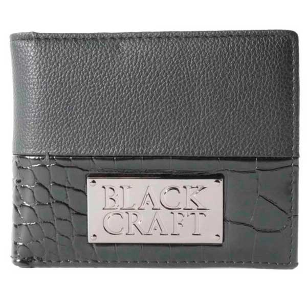 BlackCraft Men's Faux Croc - Slim Wallet