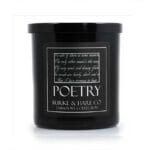 Burke & Hare Co. Poetry Candle