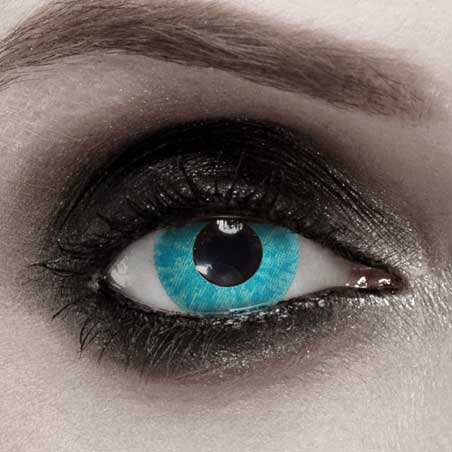 Blue Angelic Halloween Lenses, Zombie Cosplay Contacts