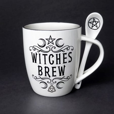 Witch's Brew Coffee Mug & Spoon - Alchemy of England