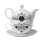 Purrfect Brew Teapot Set - Alchemy of England