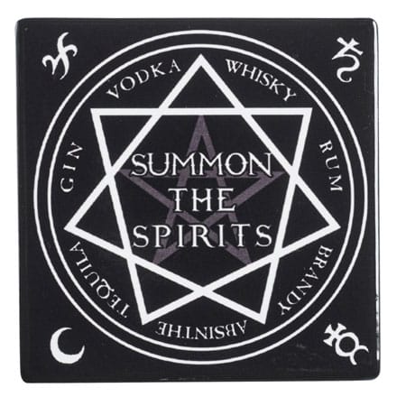 Summon the Spirits Ceramic Coaster