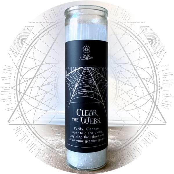 Clear The Webs 7 Day Candle Dark Alchemy