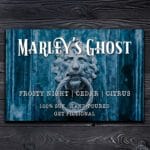 Hand Poured Marley’s Ghost Candle – 100% Soy 13 oz.