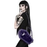 Vampire’s Kiss Coffin Handbag – Plum