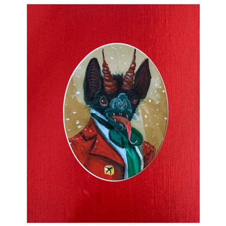"Krampus Bat 2" Print - Gentleman Bats