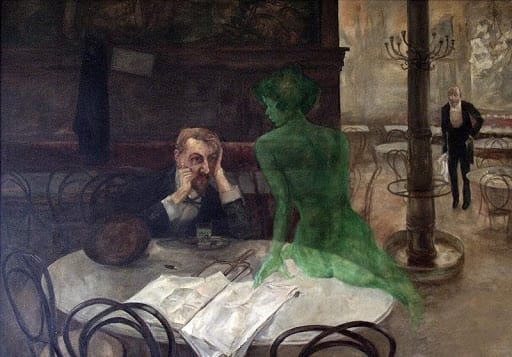 "The Absinthe Drinker” by Viktor Olivia - National Absinthe Day