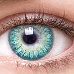 Chic Turquoise Colored Contacts