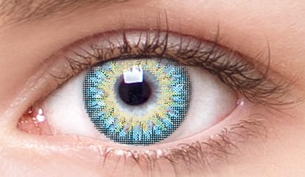 Turquoise Contact Lenses - Chic Contacts - Wicked Eyez USA