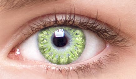 Chic Gemstone Green Colored Contacts