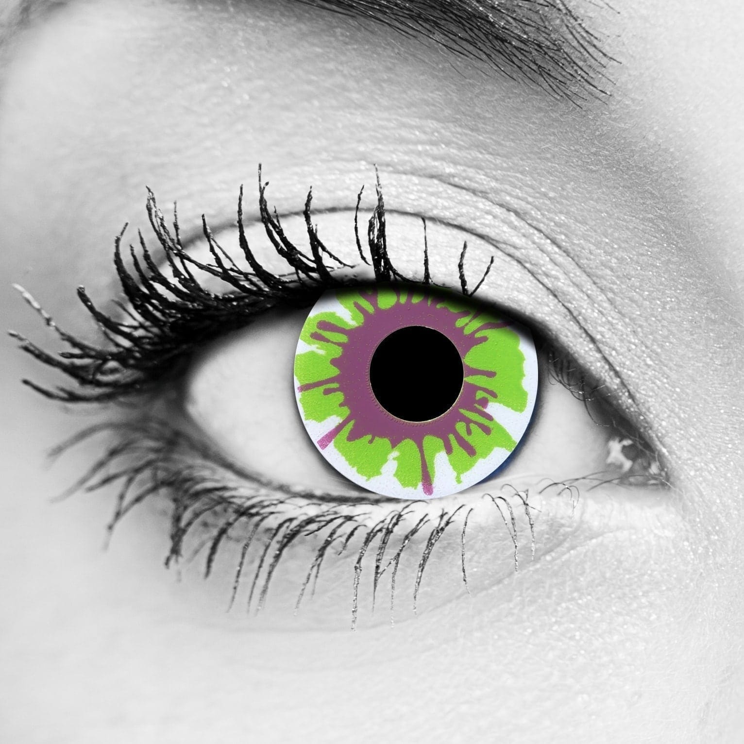 Gemstone Green Colored Contacts - Non prescription - Gothika