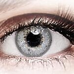 Misty Gray Colored Contacts - Bella
